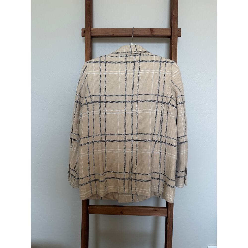Ann Taylor - Plaid Bedford Blazer - size 4 - Picture 5 of 6